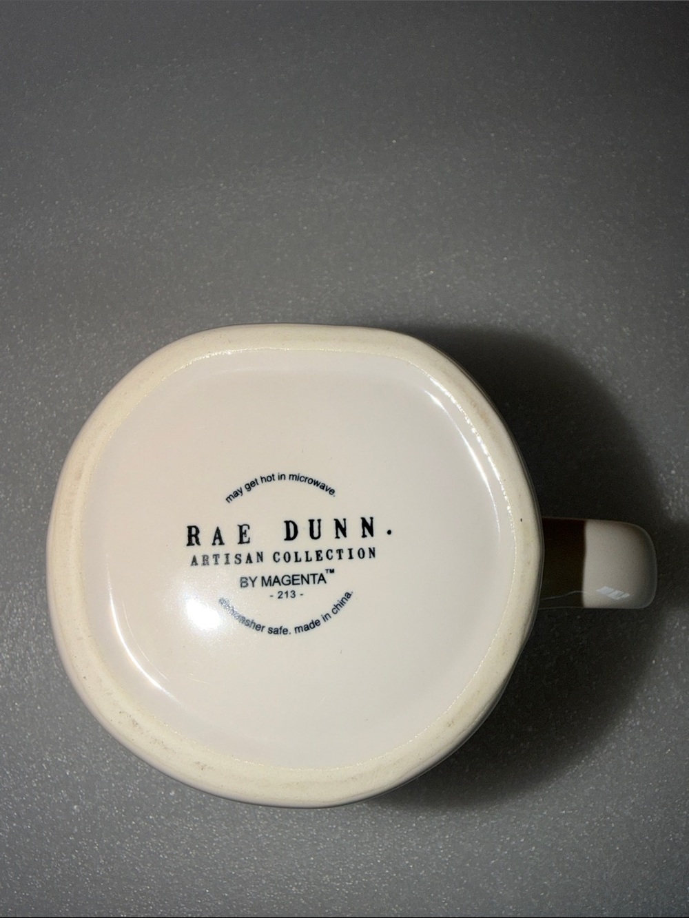 Rae Dunn CLUCK Coffee Mug White Ceramic Cup Farmhouse Decor Artisan Collection - Picture 8 of 9